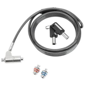 Targus ASP85GL kabelslot Zilver 2 m