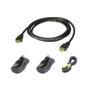 ATEN 1.8M USB HDMI Veilige KVM Kabelpakket