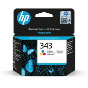 HP 343 originele drie-kleuren inktcartridge