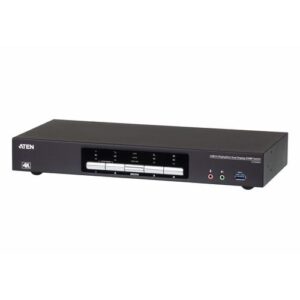 ATEN 4-poorts USB 3.0 4K DisplayPort Dual Display KVMP™-switch