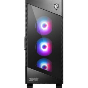 MSI MPG VELOX 100R computerbehuizing Midi Tower Zwart