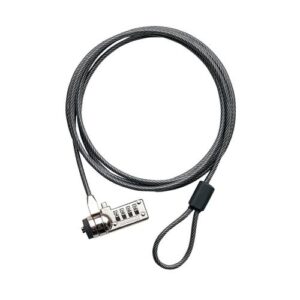 Targus DEFCON T-Lock kabelslot Zwart 2 m