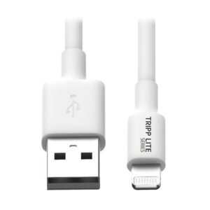 Tripp Lite M100-003-WH Lightning-kabel 1 m Wit