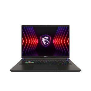 MSI Vector 16 HX A14VGG-258NL Intel® Core™ i9 i9-14900HX Laptop 40,6 cm (16") Quad HD+ 16 GB DDR5-SDRAM 1 TB SSD NVIDIA GeForce RTX 4070 Wi-Fi 7 (802.11be) Windows 11 Home Zwart