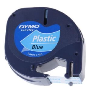 DYMO S0721650 labelprinter-tape Zwart op blauw