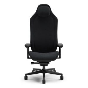 Fractal Design FD-CH-RE1A-01 gamestoel PC-gamestoel Gecapitonneerde zitting Zwart