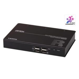ATEN Slim HDMI-I enkel display KVM Over IP-ontvanger