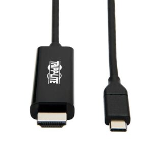 Tripp Lite U444-009-H4K6BE USB grafische adapter 4096 x 2160 Pixels Zwart