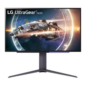 LG 27GR95QE-B computer monitor 67,3 cm (26.5") 2560 x 1440 Pixels Quad HD OLED Zwart