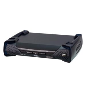 ATEN 4K DisplayPort enkel display KVM Over IP-ontvanger met PoE
