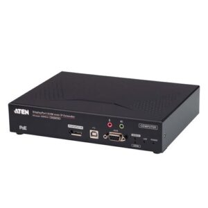 ATEN 4K DisplayPort enkel display KVM Over IP-zender met PoE