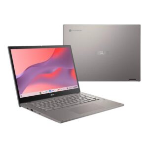 ASUS Chromebook CB3401FBA-LZ0172 Intel® Core™ i3 i3-1215U 35,6 cm (14") Touchscreen WUXGA 8 GB LPDDR4x-SDRAM 128 GB SSD Wi-Fi 6E (802.11ax) ChromeOS Grijs