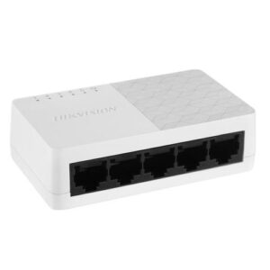 Hikvision DS-3E0505D-O netwerk-switch Gigabit Ethernet (10/100/1000) Zwart, Wit