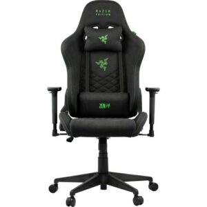 Razer by Zen - Tarok Natrix Cloth Gaming leunstoel Gecapitonneerde zitting Zwart, Groen