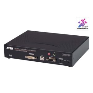 ATEN 2K DVI-D Dual Link KVM over IP-zender met PoE