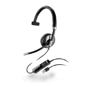 POLY 87505-02 hoofdtelefoon/headset Bedraad Hoofdband Kantoor/callcenter Bluetooth Zwart
