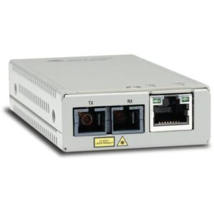 Allied Telesis AT-MMC200/SC-960 netwerk media converter 100 Mbit/s 1310 nm Multimode Grijs