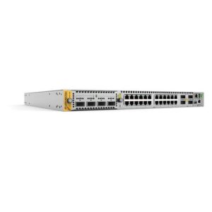 Allied Telesis AT-x950-28XTQm-B05 Managed L3+ 10G Ethernet (100/1000/10000) 1U Grijs