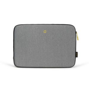 DICOTA D31743 laptoptas 35,8 cm (14.1") Opbergmap/sleeve Grijs, Geel
