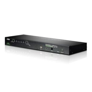 ATEN 1-Lokaal/Op Afstand Delen en Toegang, 8-Poorts PS/2-USB VGA KVM over IP Schakelaar