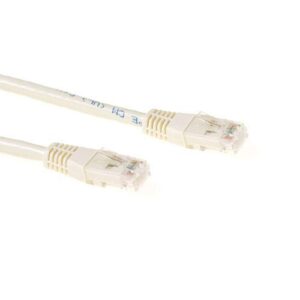 ACT Ivoor 10 meter U/UTP CAT6 patchkabel met RJ45 connectoren