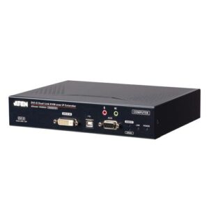 ATEN 2K DVI-D Dual Link KVM over IP-verzender met Dual SFP