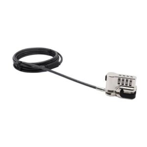 DICOTA D31742 kabelslot Zilver 2 m