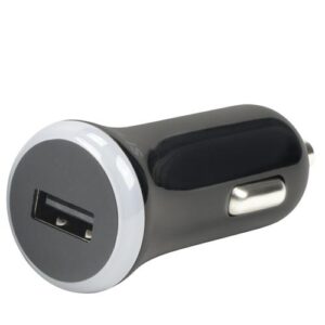 Mobilis 001280 oplader voor mobiele apparatuur Smartphone, Tablet Zwart Sigarettenaansteker Auto