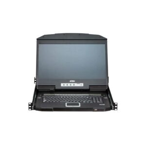 ATEN 4-poorts USB HDMI Meervoudige weergave dubbele rail breedbeeld LCD KVM-schakelaar