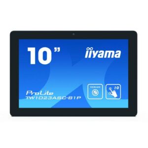 iiyama TW1023ASC-B1P scherm voor vergaderzalen 25,6 cm (10.1") 1280 x 800 Pixels LED 802.11b, 802.11g, Wi-Fi 4 (802.11n) Bluetooth