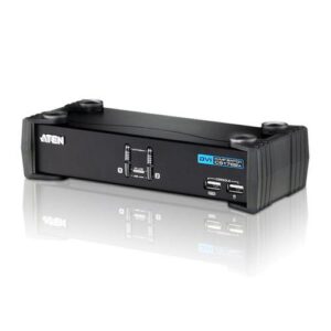 ATEN 2-poorts USB DVI/Geluid KVMP™-schakelaar