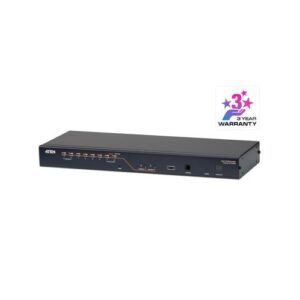 ATEN 2-console 8-poorts multi-interface (DisplayPort, HDMI, DVI, VGA) Cat 5 KVM-switch