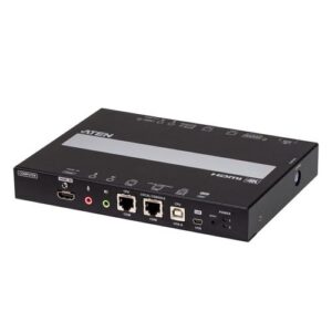 ATEN 1-Lokaal / Remote Gedeelde toegang Single Port 4K HDMI KVM over IP Switch