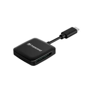 Transcend RDC3 geheugenkaartlezer USB 3.2 Gen 1 (3.1 Gen 1) Type-C Zwart