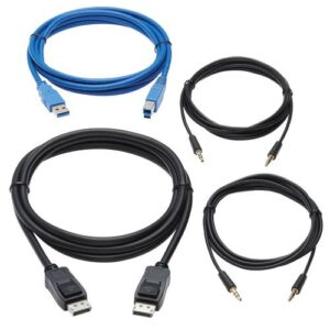 Tripp Lite P785-DPKIT06 toetsenbord-video-muis (kvm) kabel Zwart, Blauw 1,8 m