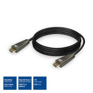 ACT 2 meter HDMI 8K Ultra High Speed kabel v2.1 HDMI-A male - HDMI-A male