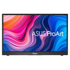 ASUS PA148CTV computer monitor 35,6 cm (14") 1920 x 1080 Pixels Full HD LED Touchscreen Tafelblad Zwart