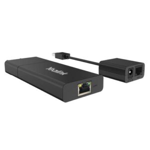 Yealink USB2CAT5E-EXT Netwerkzender & -ontvanger Zwart