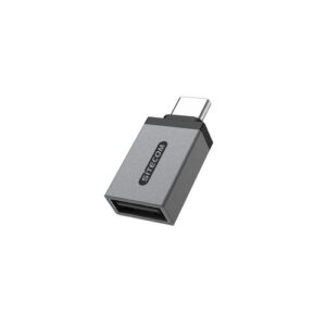 Sitecom AD-1010 tussenstuk voor kabels USB-A USB-C Zwart, Grijs