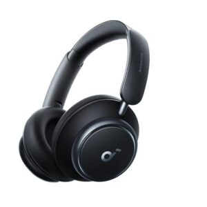 Anker Space Q45 Hoofdtelefoons Bedraad en draadloos Hoofdband Oproepen/muziek USB Type-C Bluetooth Zwart