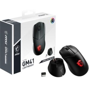 MSI Clutch GM41 Lightweight Wireless muis Gamen Rechtshandig RF Draadloos Optisch 20000 DPI