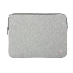 Mobilis 049015 laptoptas 35,6 cm (14") Opbergmap/sleeve Grijs, Roze