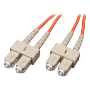 Tripp Lite N506-02M InfiniBand en Glasvezelkabel 2 m SC Beige, Oranje