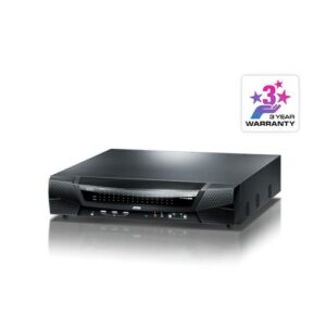 ATEN 1 lokale/8 externe toegangen, 64-poorten Cat 5 KVM over IP-switch met virtuele media (1920 x 1200)