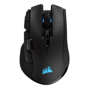 Corsair IRONCLAW RGB muis Gamen Rechtshandig RF Wireless + Bluetooth + USB Type-A Optisch 18000 DPI