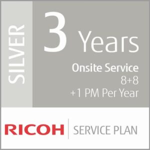 Ricoh 3 Jaar Zilver Serviceplan (Laag-Vol Productie)