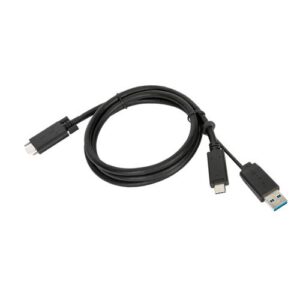 Targus ACC1135GLX USB-kabel USB 3.2 Gen 1 (3.1 Gen 1) 1,8 m USB C Zwart
