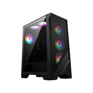 MSI MAG FORGE 120A AIRFLOW computerbehuizing Midi Tower Zwart, Transparant