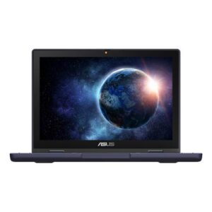 ASUS BR1204FGA-R90210XA Intel® N N200 Hybride (2-in-1) 31 cm (12.2") Touchscreen WUXGA 8 GB LPDDR5-SDRAM 256 GB SSD Wi-Fi 6 (802.11ax) Windows 11 Pro Education Zwart, Grijs