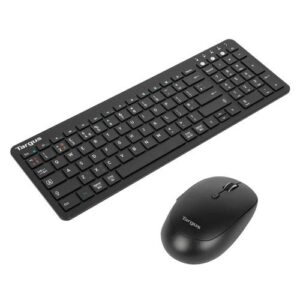 Targus BUS0421UK toetsenbord Inclusief muis Kantoor RF-draadloos + Bluetooth QWERTY UK International Zwart